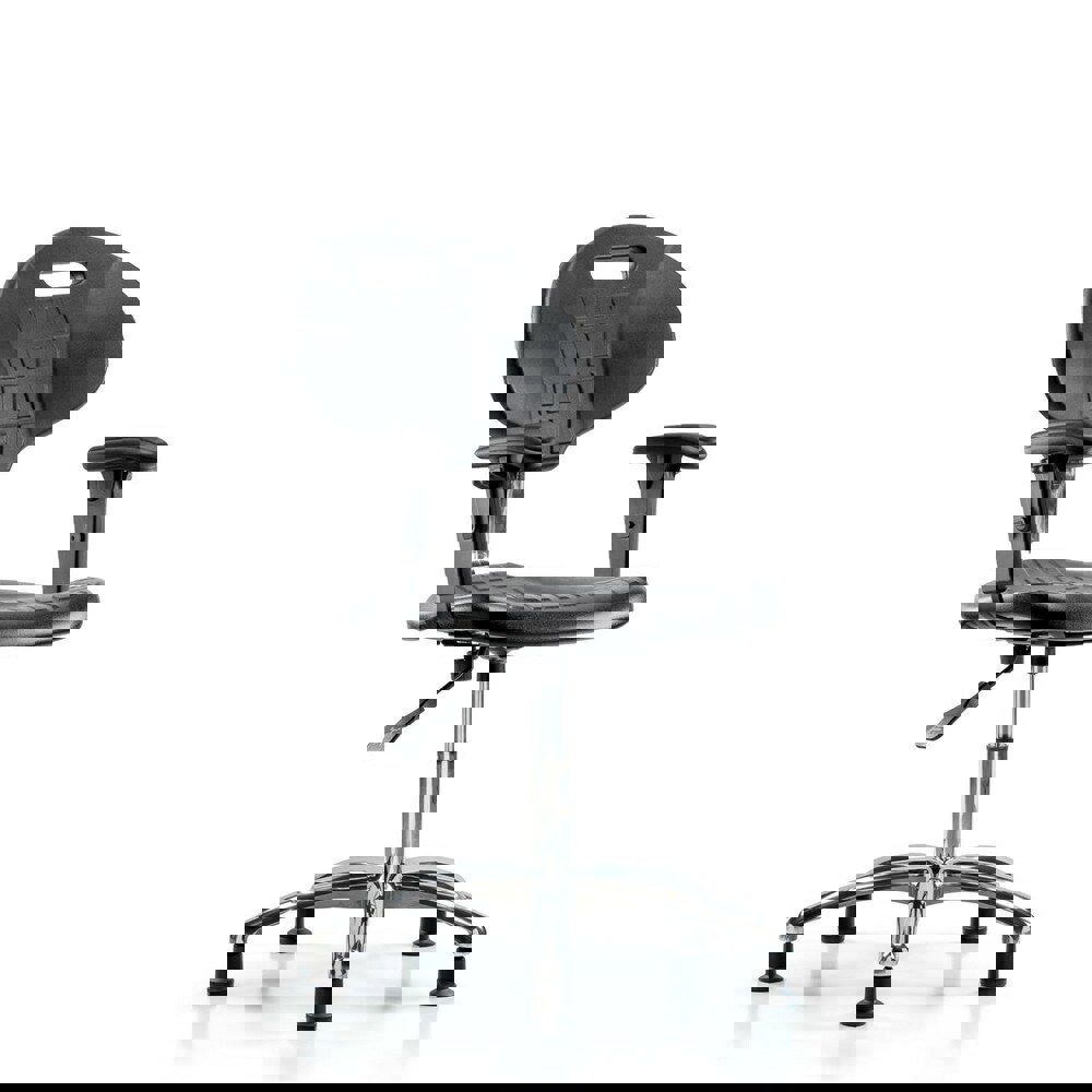 Task Chair: Polyurethane, Black